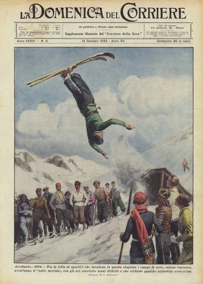 Acrobacias 1934 de Achille Beltrame