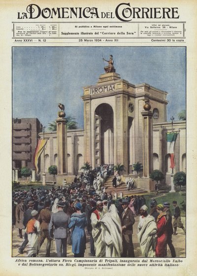 África romana de Achille Beltrame