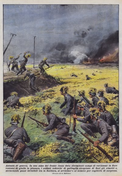 Astucias de guerra de Achille Beltrame