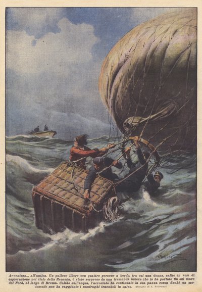 Aventura a la antigua de Achille Beltrame