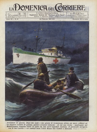 Aventuras de guerra de Achille Beltrame