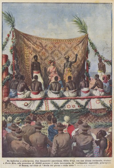 De bailarina a princesa de Achille Beltrame