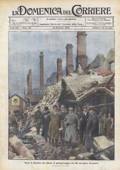 Después del desastre de Gleno de Achille Beltrame
