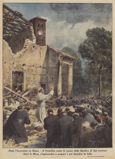Después de la incursión en Roma de Achille Beltrame
