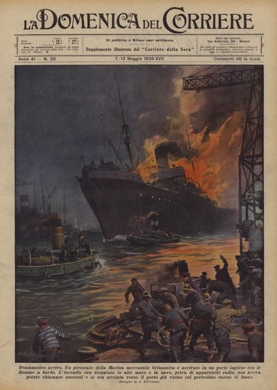 Llegada dramática de Achille Beltrame