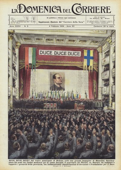 ¡Duce, Duce, Duce! de Achille Beltrame