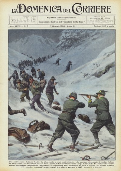 Dos contra cien de Achille Beltrame