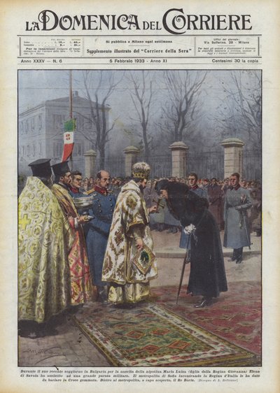 Durante su reciente estancia en Bulgaria por el nacimiento de su nieta María Luisa de Achille Beltrame