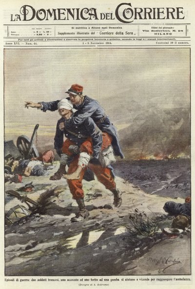Episodios de guerra de Achille Beltrame