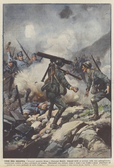Héroes del Grappa de Achille Beltrame