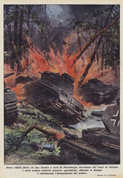 Hierro contra fuego de Achille Beltrame