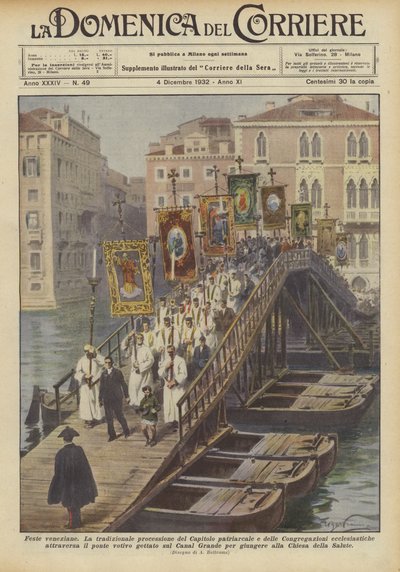 Fiestas venecianas de Achille Beltrame