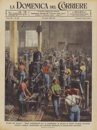 Frente de trabajo de Achille Beltrame