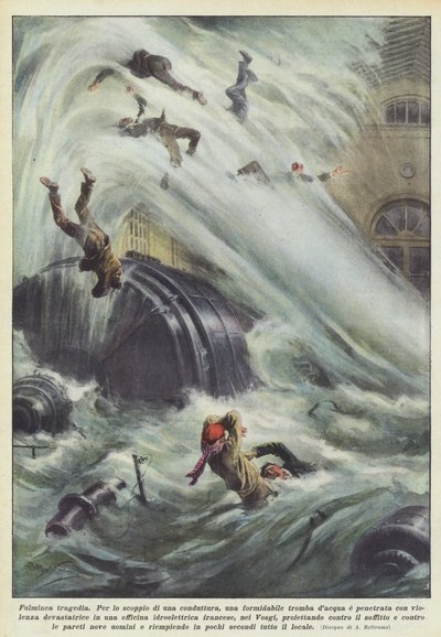 Tragedia fulminante de Achille Beltrame