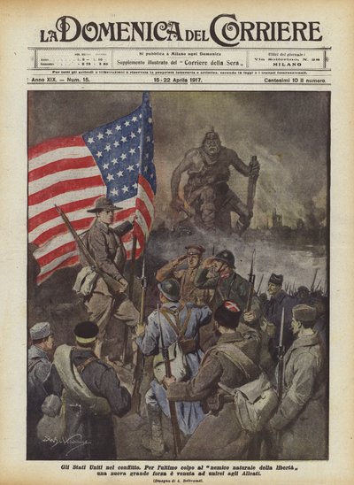 Estados Unidos en el conflicto de Achille Beltrame