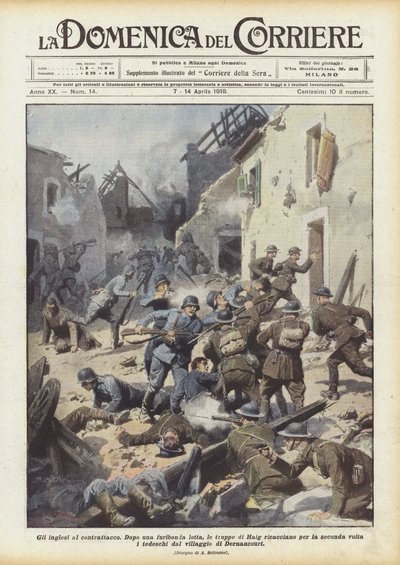 Los ingleses al contraataque de Achille Beltrame
