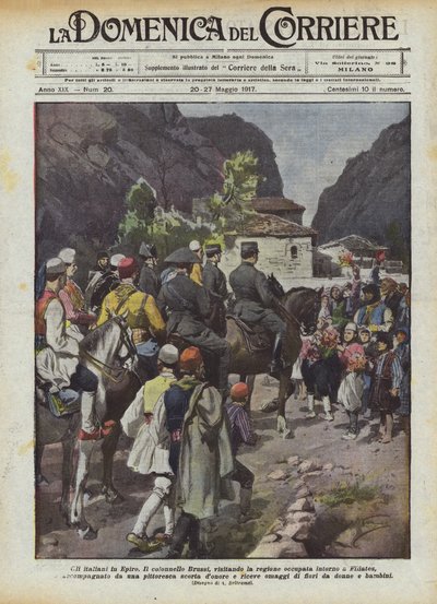 Los italianos en Epiro de Achille Beltrame