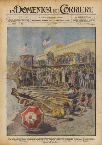 Los pasatiempos de la temporada de baños de Achille Beltrame