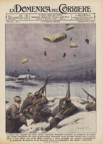 Los enemigos que vienen del cielo de Achille Beltrame