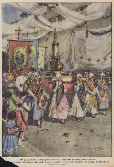 Los ritos propiciatorios de Achille Beltrame