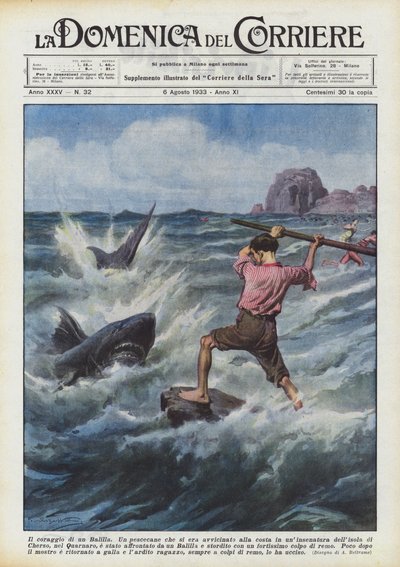 El coraje de un Balilla de Achille Beltrame