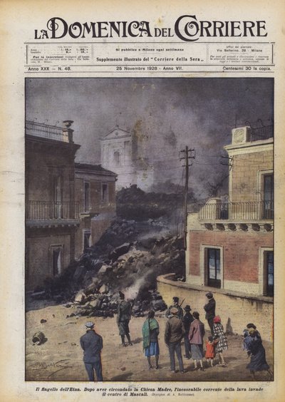 El flagelo del Etna de Achille Beltrame