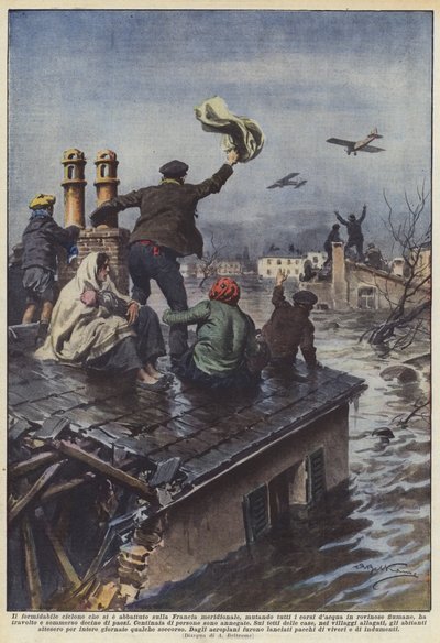 El formidable ciclón que azotó el sur de Francia, cambiando todos los cursos de agua de Achille Beltrame