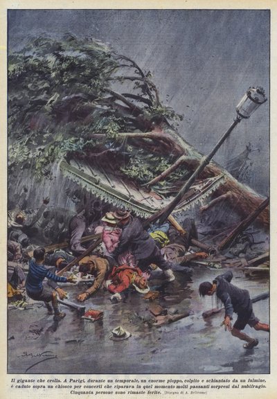 El gigante que se derrumba de Achille Beltrame