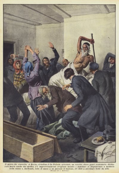 El muerto que resucita de Achille Beltrame