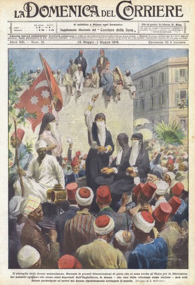 El despertar de las mujeres musulmanas de Achille Beltrame