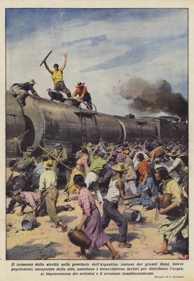 El tormento de la sequía en las provincias de Argentina lejos de los grandes ríos de Achille Beltrame