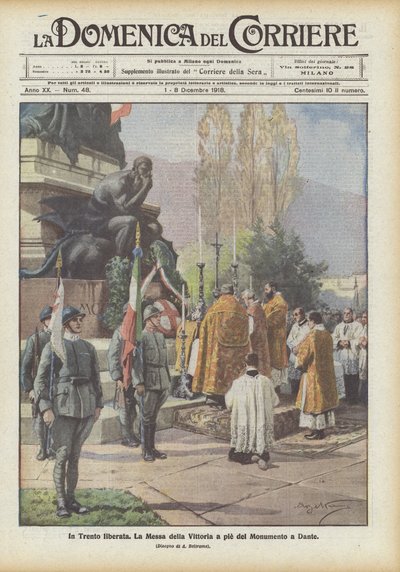 En Trento liberada de Achille Beltrame
