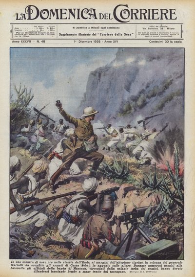 En un enfrentamiento de nueve horas en el estrecho de Ende, en los márgenes del altiplano tigrino de Achille Beltrame