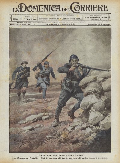 La ayuda anglo-francesa de Achille Beltrame