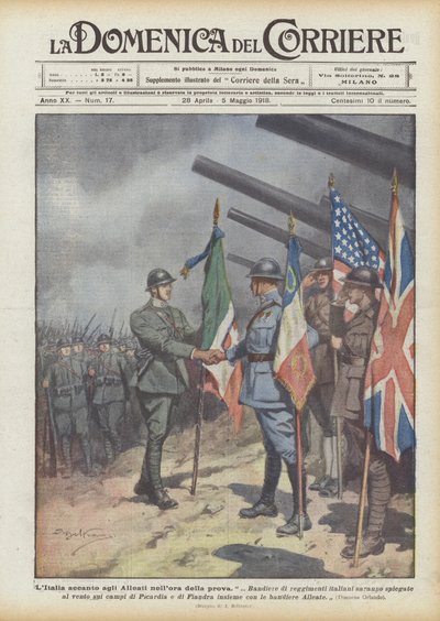 Italia junto a los Aliados en la hora de la prueba de Achille Beltrame