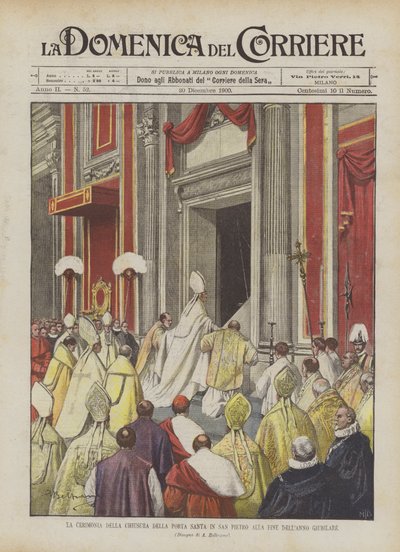 La ceremonia del cierre de la Puerta Santa en San Pedro al final del Año Jubilar de Achille Beltrame