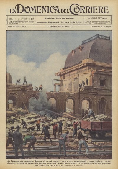 La estación que desaparece de Achille Beltrame