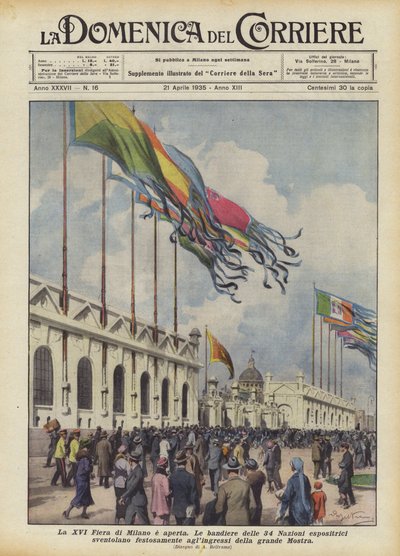 La XVI Feria de Milán está abierta de Achille Beltrame