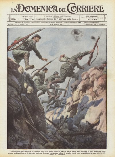 La conquista de Ortigara de Achille Beltrame