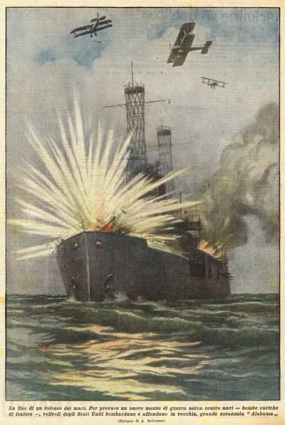 El fin de un coloso de los mares de Achille Beltrame