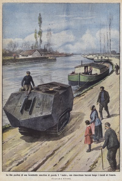 El fin pacífico de una formidable máquina de guerra de Achille Beltrame