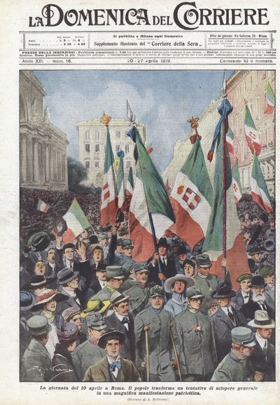 El día 10 de abril en Roma de Achille Beltrame