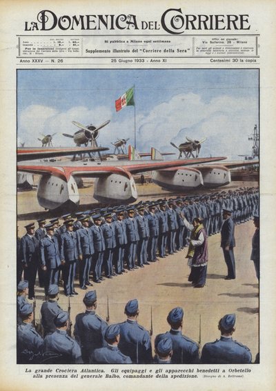 La gran Cruzada Atlántica de Achille Beltrame