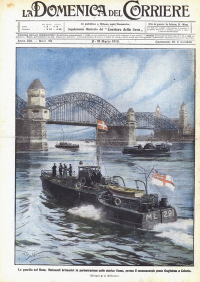 La guardia en el Rin de Achille Beltrame