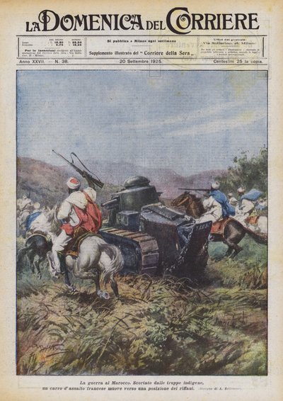 La guerra en Marruecos de Achille Beltrame