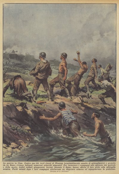 La guerra en China de Achille Beltrame