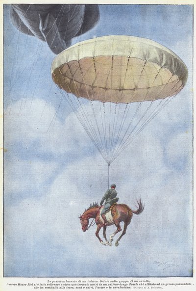 La locura de un alemán de Achille Beltrame