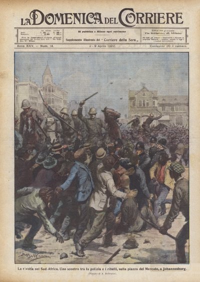 La revuelta en Sudáfrica de Achille Beltrame