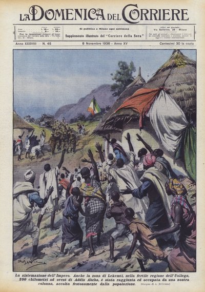 La organización del Imperio de Achille Beltrame