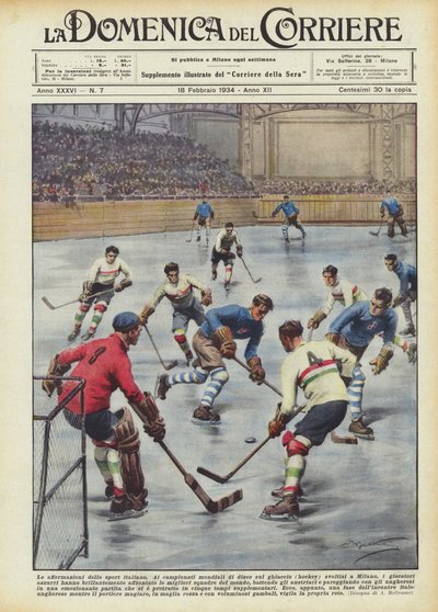 Las afirmaciones del deporte italiano de Achille Beltrame
